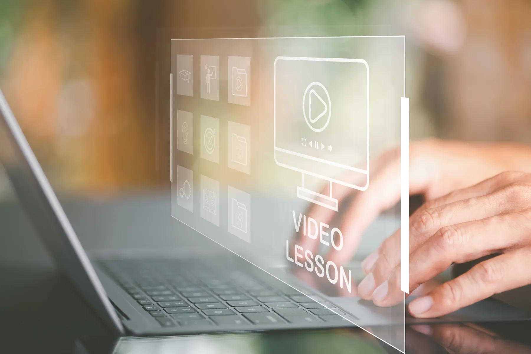 Instructor-led material converted into online video learning